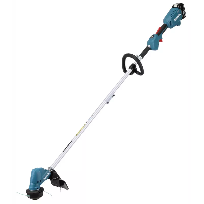 Makita DUR192LRT1, murutrimmer, J-tüüpi käepide, 6000 p/min, must, türkiis, 30 cm, 87,8 dB