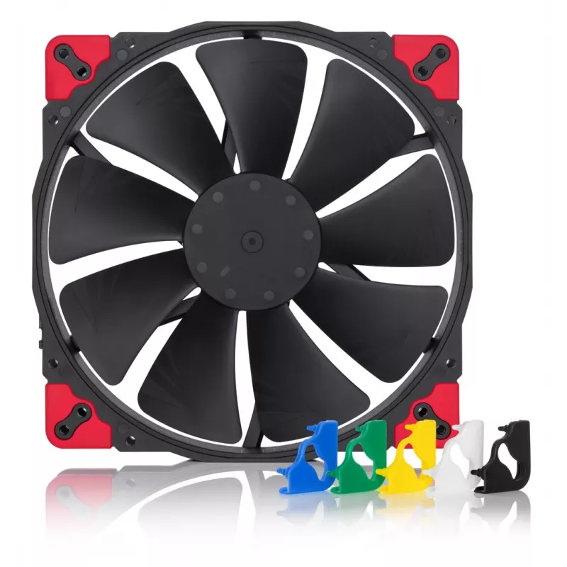 Noctua NF-A20 PWM CH.BK.S — 200 mm PWM arvuti korpuse ventilaator, 12 V, 350–800 p/min, 146.9 m³/h, SSO laager