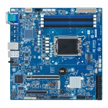 Emaplaat - Gigabyte MX34-BS0 1x LGA 1700 Intel® Xeon® E-2400 / 6300 Intel® Pentium® Gold G7400 / G7400T Intel® C262