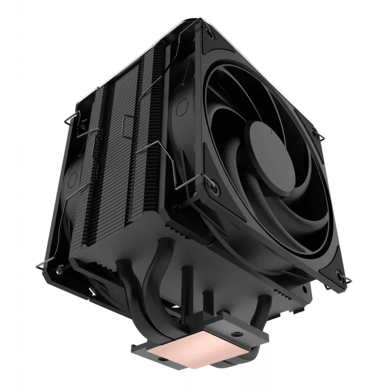 Protsessori õhkjahuti Cooler Master V4 Alpha 3DHP, 120 mm ventilaator, LGA1700/AM5 ühilduv, must
