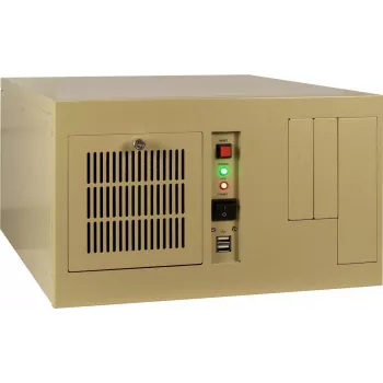 Miniserveri korpus INTER-TECH IPC S38 kahe USB 2.0 pordi ja ühe 120 mm ventilaatoriga