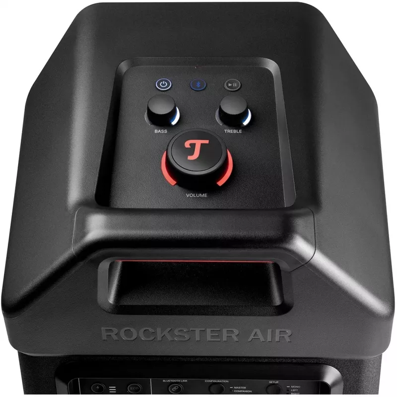 Teufel ROCKSTER AIR 2 Must, Valge 2.1 kanalit