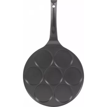 Pannkookide pann LAMART LT1293, alumiiniumist mittenakkuva kattega, 27 cm läbimõõt