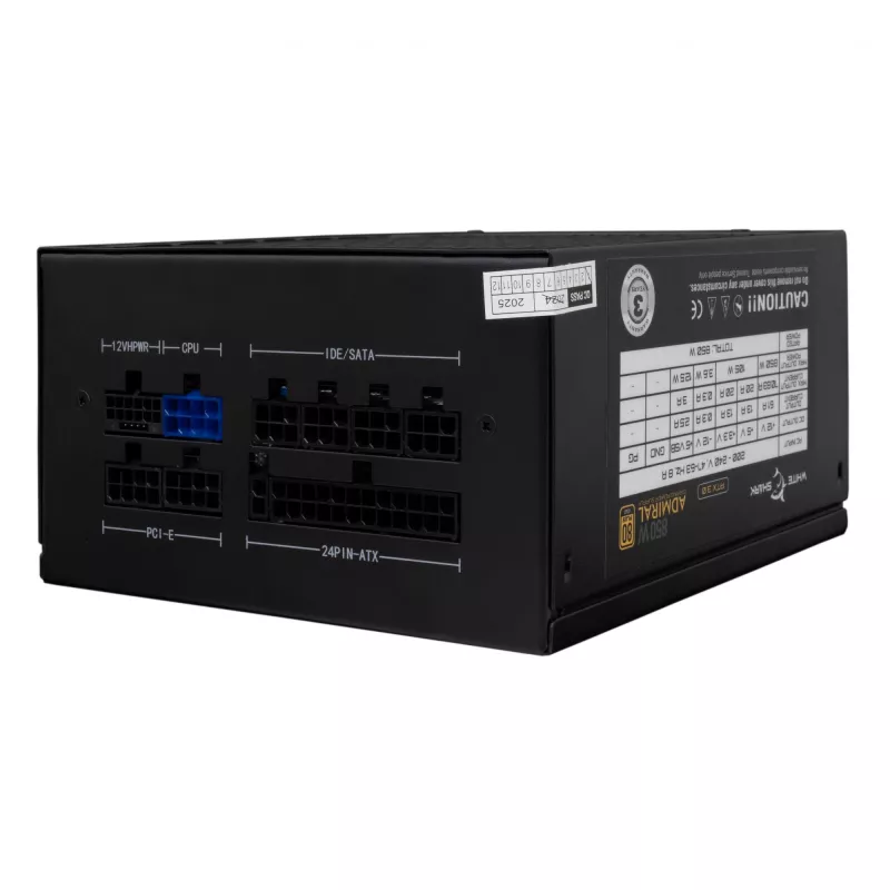 Toiteplokk White Shark GPSU-850W Admiral 850W