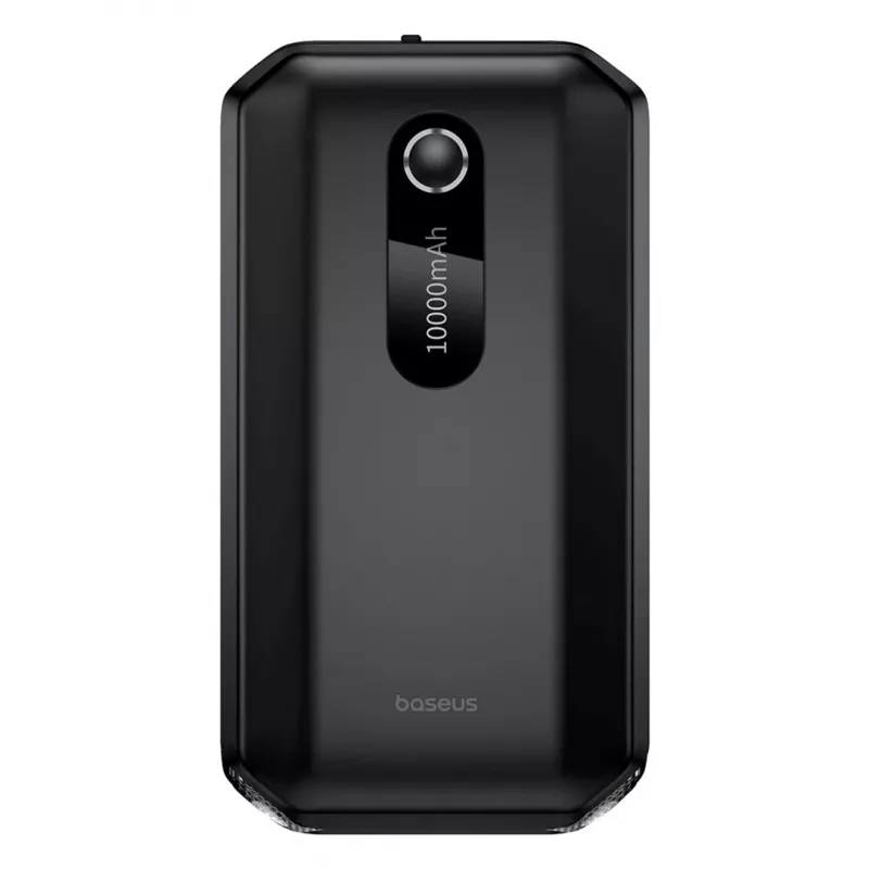Baseus BS-CH001 - käivitusseade, booster 10000 mAh 12V (1000 A / 500 A) + krokodilliklambrid (must)