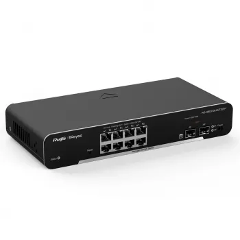 Ruijie Networks RG-NBS3100-8GT2SFP võrgulüliti hallatav L2 Gigabit Ethernet (10/100/1000) Must