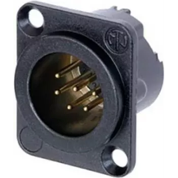 Neutrik NC6MD-LX-B-CON ühenduvustarvik, must