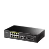 Cudy GS1010PS2 võrgulüliti, haldamata, Gigabit Ethernet (10/100/1000), Power over Ethernet (PoE), must