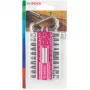 Kruvikeerajakomplekt Bosch 2607002821 — 21 osa: Torx, Phillips, Pozidriv, Hex