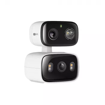 IP-turvakaamera TP‑LINK Tapo C246D — 3 MP (2304×1296), 2,8 mm, 107,8° vaateväli, PTZ kahe objektiiviga, IP65, Wi‑Fi/Gigabit, microSD kuni 512 GB