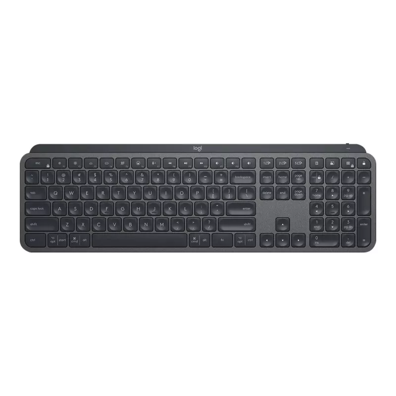 Logitech MX Keys Combo for Business - klaviatuuri ja hiire komplekt - taustvalgustusega - juhtmevaba - Bluetooth LE - QWERTY - GB - grafiit