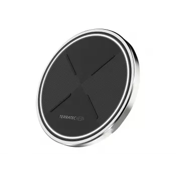 Laadija siseruumidesse Terratec ChargeAIR dot! Smartphone Must Hõbedane