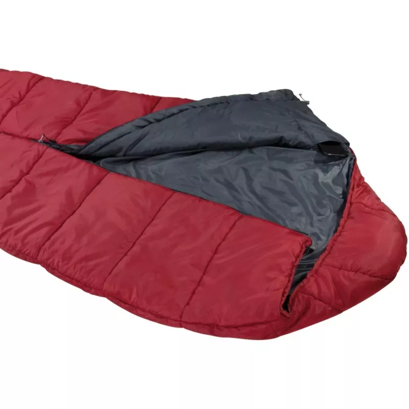 Muumia magamiskott High Peak Century 300 polüester hall/punane 230 cm