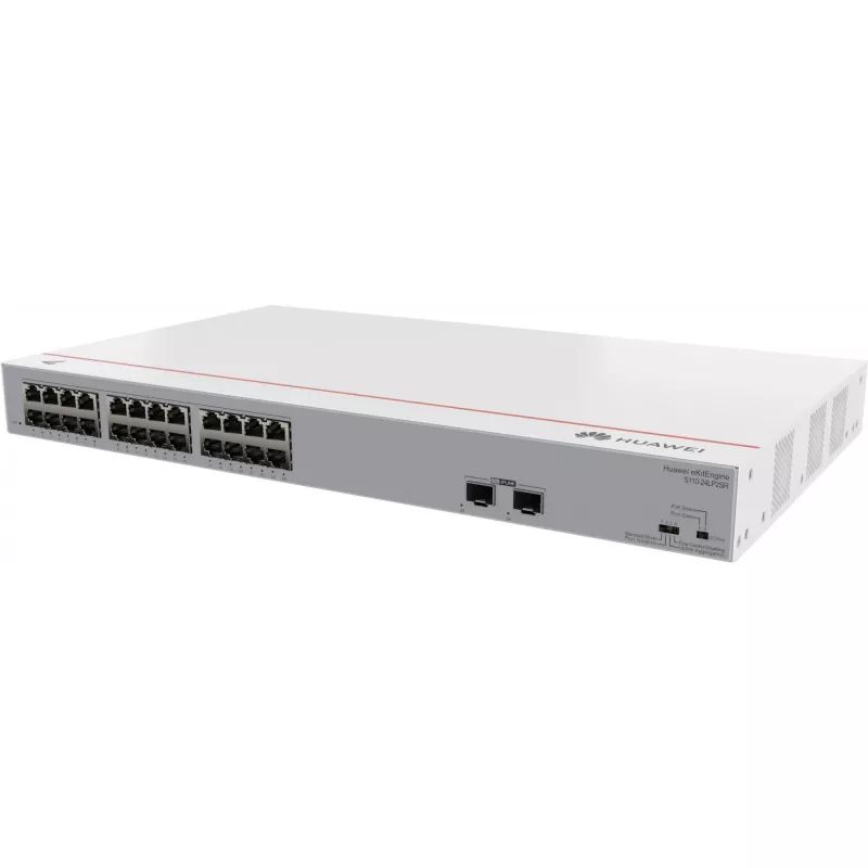 HUAWEI eKit S110 seeria S110-24LP2SR haldamata L2 Gigabit Ethernet (10/100/1000) Power over Ethernet (PoE) 1U hall