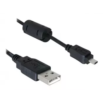 DeLOCK USB-kaabel 1,83 m must isane/emane nikkeldatud
