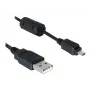 DeLOCK USB-kaabel 1,83 m must isane/emane nikkeldatud