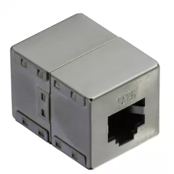 RJ-45 modulaarkoppel VALUE Cat.6 varjestatud hõbedane