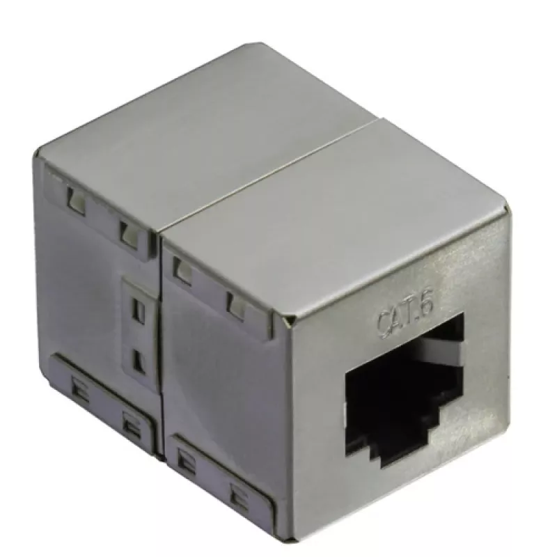 RJ-45 modulaarkoppel VALUE Cat.6 varjestatud hõbedane