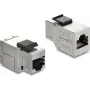 Keystone moodul DELOCK 90835, lame RJ-45, hõbedane/must, 16,2×35,9×19,6 mm