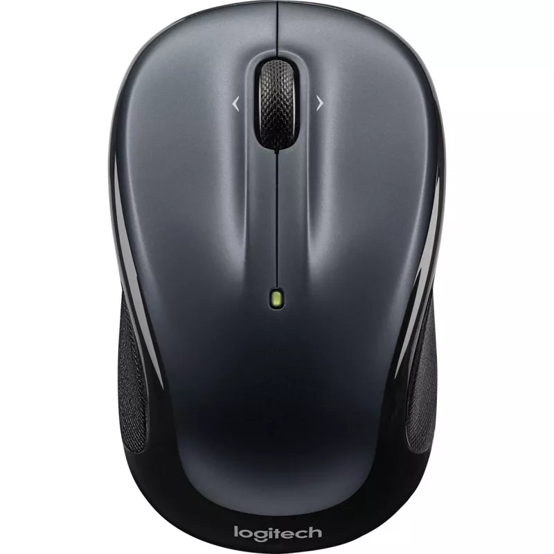 LOGITECH M325s hiir parema- ja vasakukäeline optiline 5 nuppu juhtmevaba 2,4 GHz USB-juhtmevaba vastuvõtja tumehall