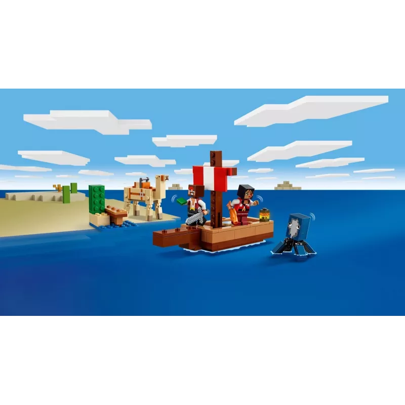 LEGO MINECRAFT 21259 Piraadilaeva teekond