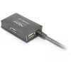DeLock USB2.0 pikenduskaabel 10 m aktiivne 4 pordiga jaoturiga - jaotur - 4 x USB2.0 (82748)
