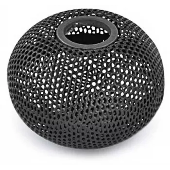 Karbiga pliiatsihoidja Forpus, magnetiline must, perforeeritud metall 1005-018