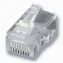 Equip modulaarne pistik lamekaabli jaoks, RJ-45 (8P8C), läbipaistev, 0,65 g, 11,7 mm, 21,3 mm, 7,2 mm