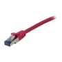 patch-kaabel RJ45 - CAT6A 500Mhz - 0.5m - roosa - S-STP(S/FTP) - komponenditestitud (GHMT sertifitseeritud) - AW