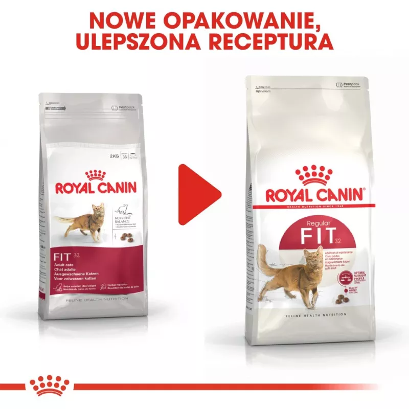 Royal Canin Feline Fit 2kg kasside kuivtoit Täiskasvanud