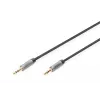 Digitus Audio ühenduskaabel 3,5 mm pistik 3,5 mm pistikusse 1,8 m must