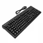 Mehaaniline klaviatuur LogicKeyboard XL-Print valge mustal TITAN DE PC — saksa paigutus