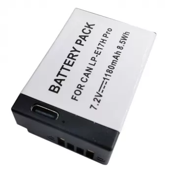 CANON aku LP-E17H Pro (ilma mikroskeemita), 1180mAh, USB USB-C