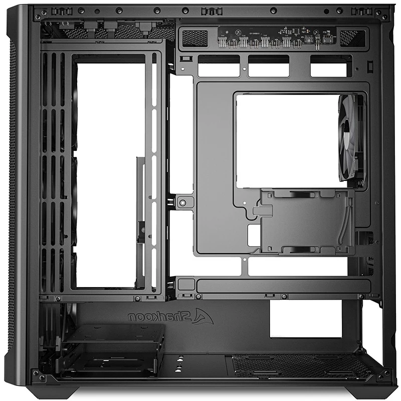 Sharkoon MK4W RGB Strip Micro Tower Must