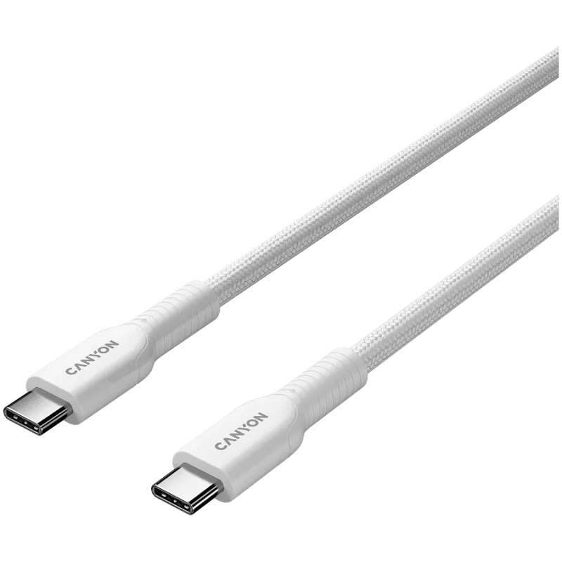 CANYON kaabel OnWire 60CL C-C 60W COLOR Punutud 1m Valge