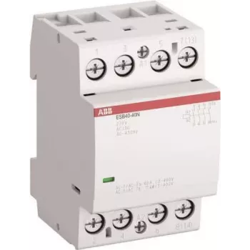 ABB ESB40-40N-06 paigalduskontaktor 4 NO/0 NC, 230 V AC/DC (1SAE341111R0640)
