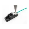 DeLOCK Keystone LSA Set RJ45 RJ11 Cat.6 must klõpsuga hoidik