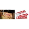 agipa märgistussilt 60 x 190 mm — 'FRAGILE' valge tekst punasel taustal