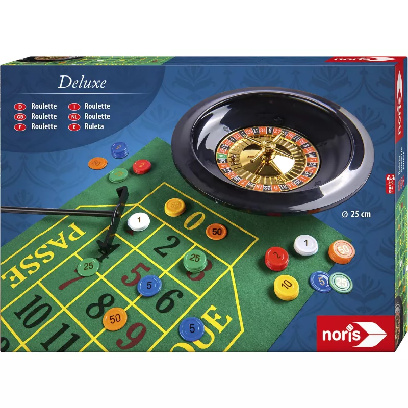 Deluxe Set - Rulett 25 cm, Lauamäng