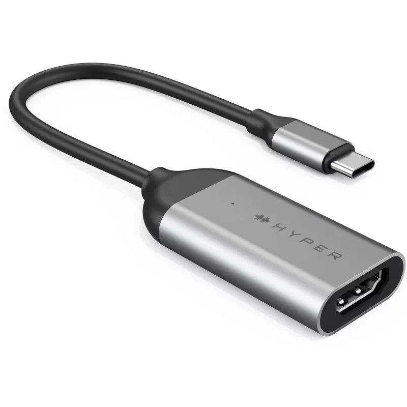 HYPER HD-H8K USB Type-C HDMI roostevabast terasest adapter