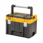 Tööriistakast DeWalt DWST83343-1 — alumiinium/plastik, veekindel, hingedega kaas, lukustatav, 1 sahtel, 440×333×323 mm