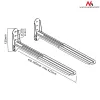 Kinnituskomplekt Maclean MC-776 B must
