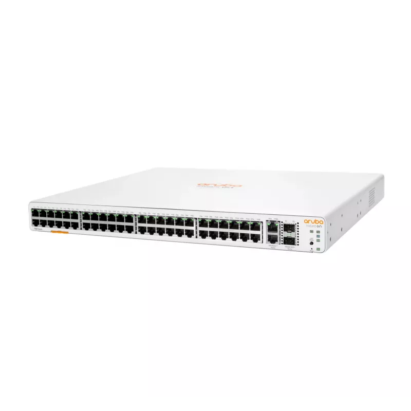 Aruba Instant On 1960 48G 2XGT 2SFP+ Hallatav L2+ Gigabit Ethernet (10/100/1000) 1U Valge