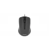 USB-juhtmega hiir, 3 nuppu, kummeeritud pind, 1000DPI