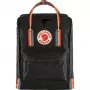 Seljakott Fjällräven Kånken Rainbow — Vinylon, 380×270×130 mm, must/mitmevärviline