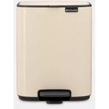 Brabantia pedaaliga prügikast Bo 7 L pehme beež (237928)