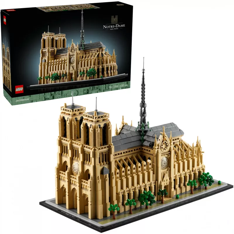 LEGO Architecture Notre-Dame de Paris komplekt täiskasvanutele 21061