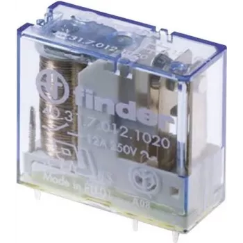 Finder PCB-relee 24 V/DC 12 A 1 harilikult avatud kontakt (NO) 40.31.7.024.1320 1 tk (40.31.7.024.1320)