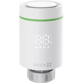 Siseruumide pöörlev LED-andur EZVIZ T55 — valge plastik, AA patarei, Ø 5,5 cm, kõrgus 95 mm