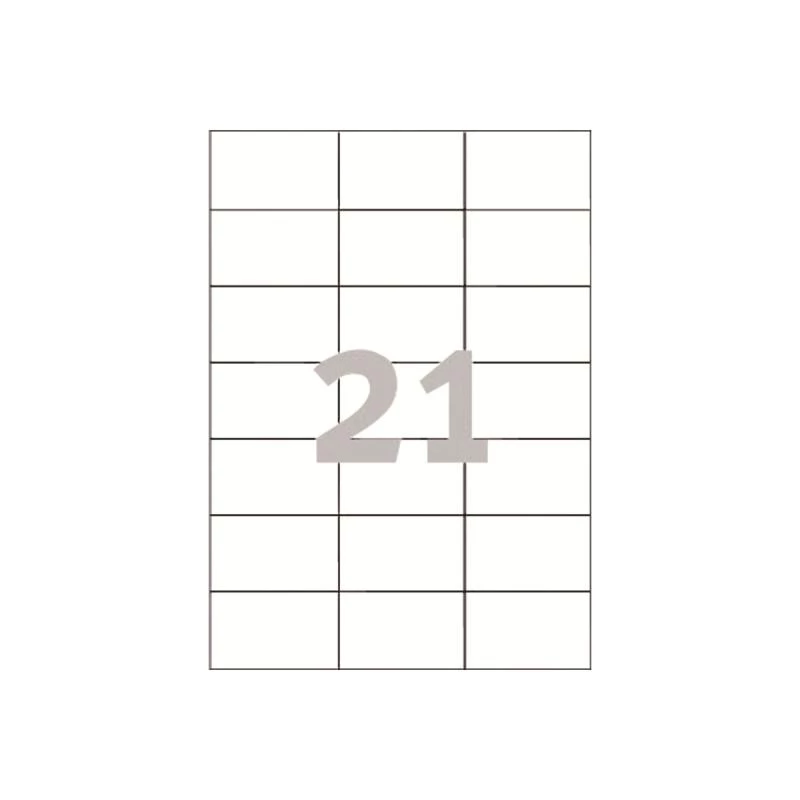 Avery - sildid - valge - 42,3 x 70 mm 2100 silti (100 lehte x 21) (3652)